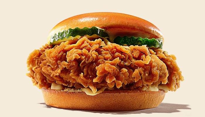 ساندویچ مرغ جدید و بهتر شده برگر کینگ