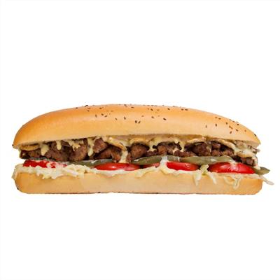 200 گرم گوشت با قارچ و پنیر گودا و یه سس خاص
دورافیل