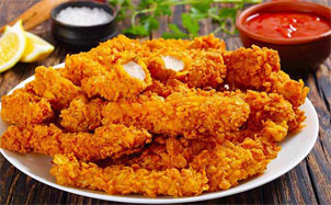 انواع غذاهای سوخاری